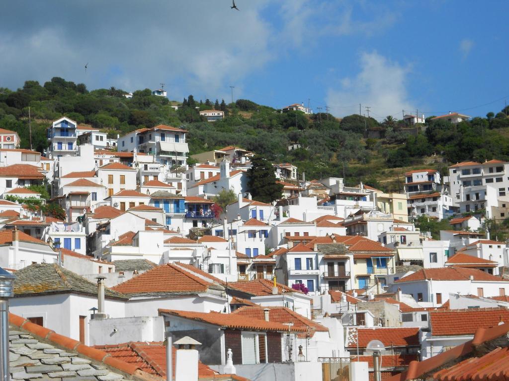 Aggela Guesthouse Skopelos Town Phòng bức ảnh
